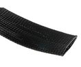 Cable Sleeving 35 ... 60mm PET 5m Black, Reel of 5 meter